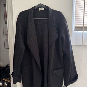 Wilfred Charcoal Merino Wool Jacket